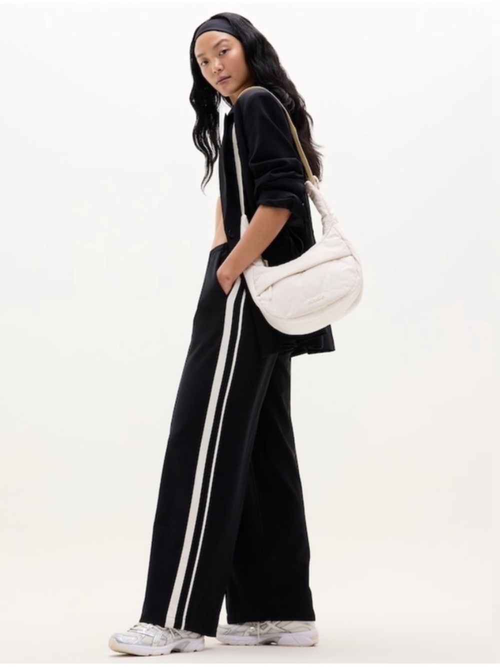NWT Athleta MVP Side Stripe Pant Sz S/P